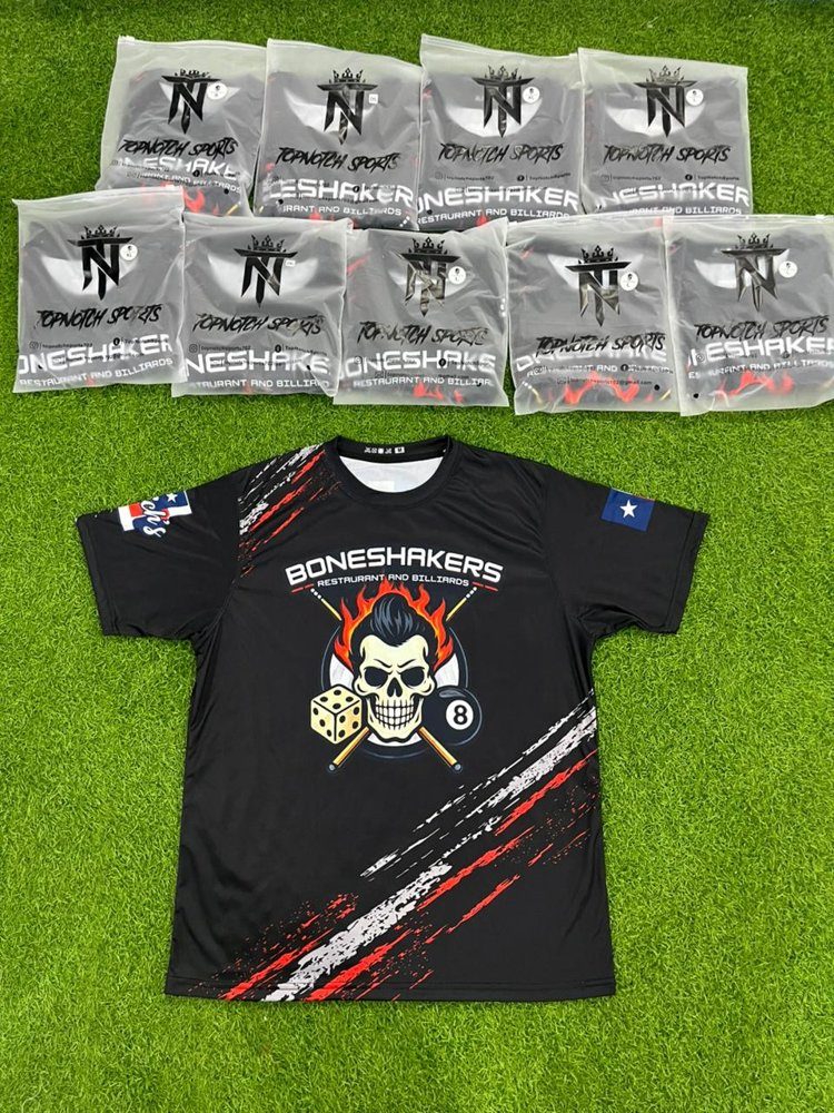 Boneshakers, a real Top Notch custom uniform order