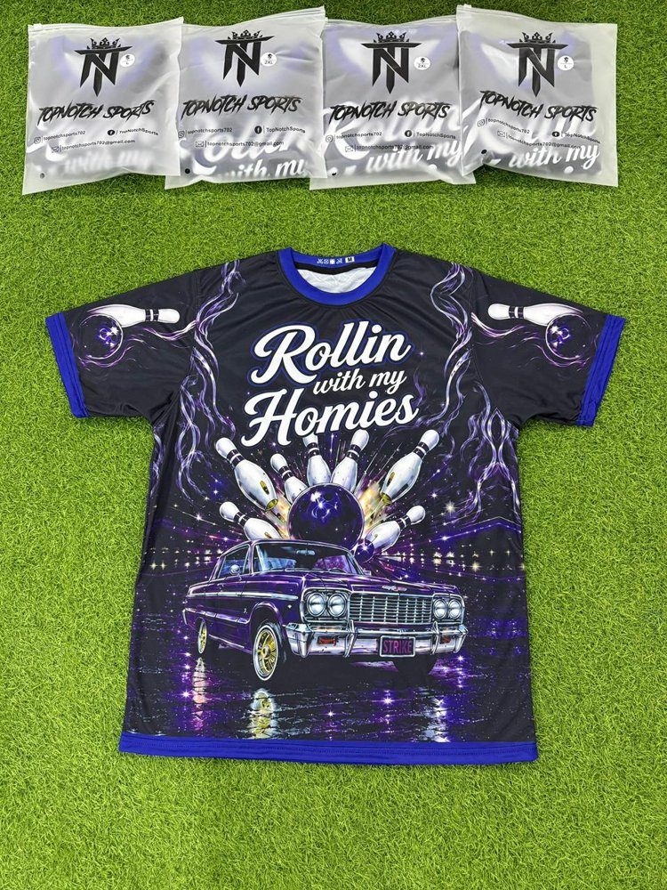 Rollin, a real Top Notch custom uniform order