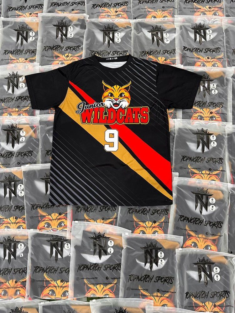 Wildcats, a real Top Notch custom uniform order
