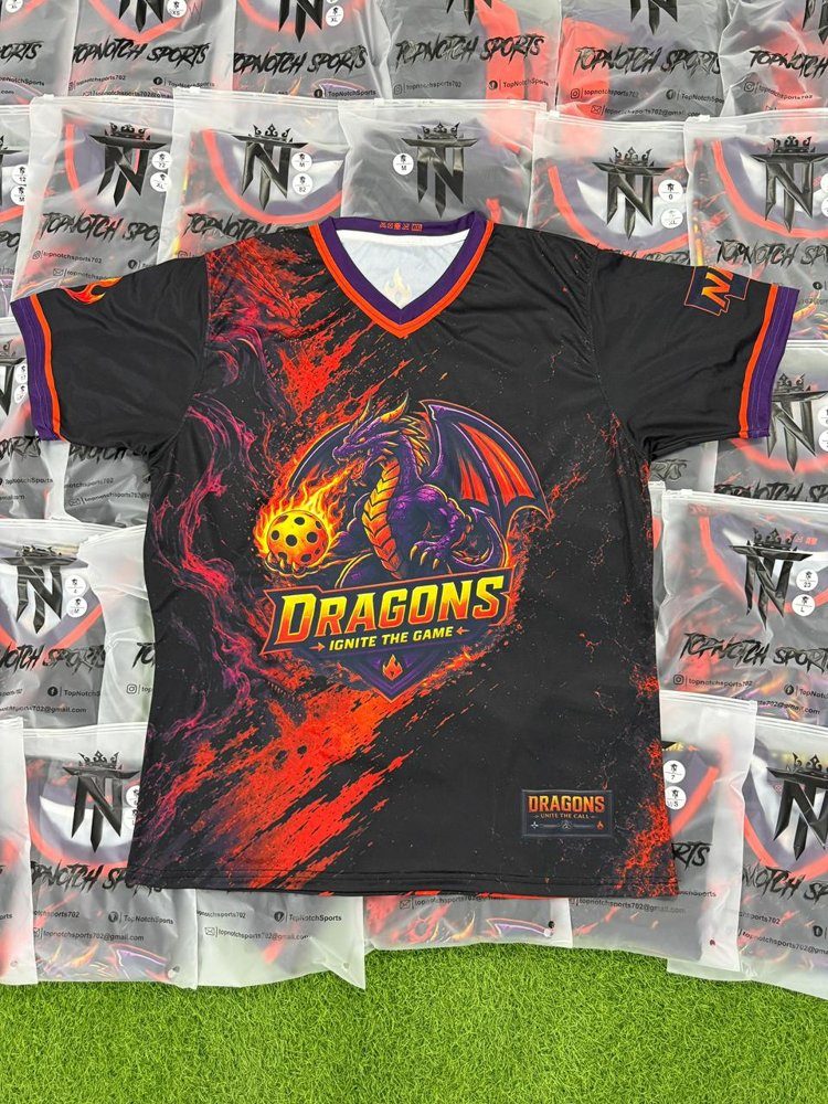 Dragons, une commande d'uniforme personnalisé Top Notch