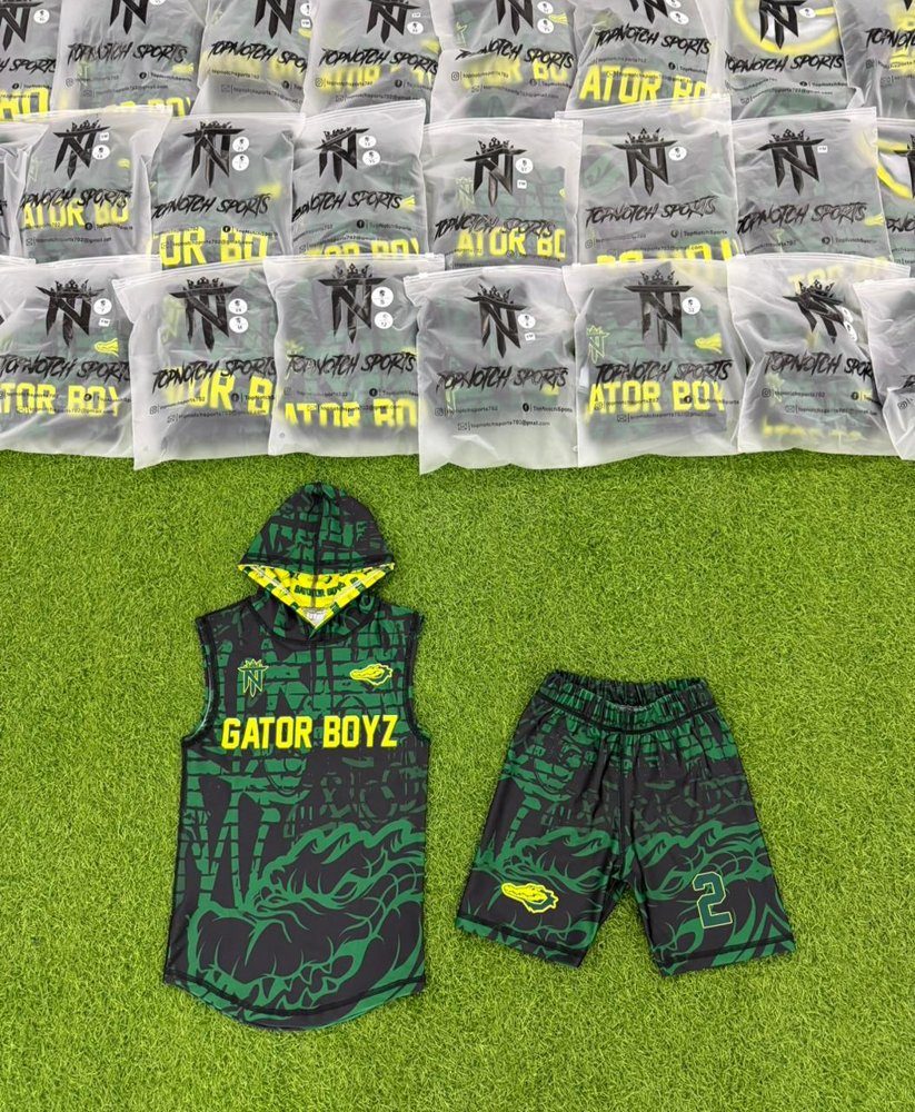 Gator Boyz, une commande d'uniforme personnalisé Top Notch Gator Boyz, une commande d'uniforme personnalisé Top Notch
